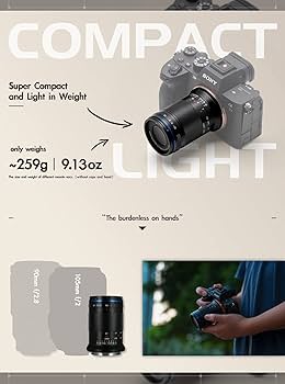 LAOWA Mini 85mm F5.6 Macro 2X Sony FE 美品 Amazon.com : Venus Laowa 85mm f/5.6 2X Ultra Macro APO Lens
