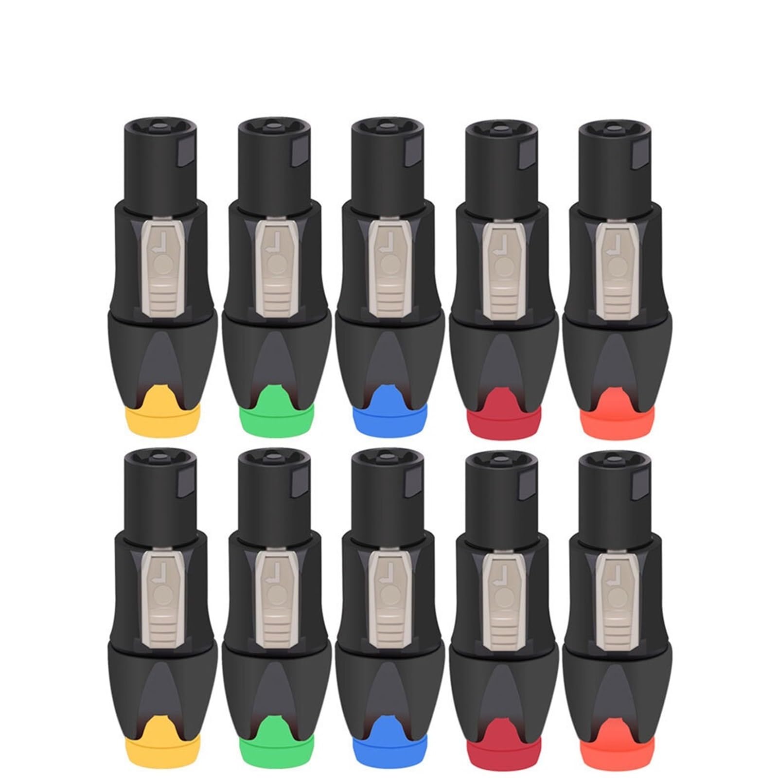 Conector de cable macho de CA de 4 pines para solucionar cortes de energía en obras 1