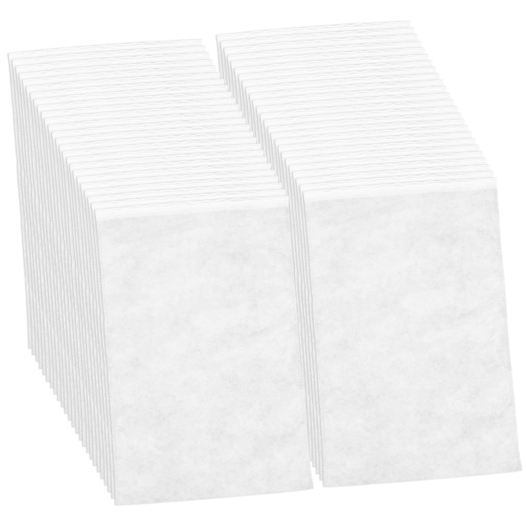 Healeved Sacchetti Porta Scarpe da Viaggio Coulisse Bianco 50 Non Tessuto Organizer Multifunzionale per Pantofole e Scarpe da Trekking, per Viaggio e Conservazione