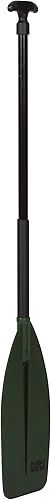 Miniatura 3 de Attwood 11759-1 Remo de canoa, aluminio y plástico, 4 pies de largo, hoja verde camuflaje, agarre ergonómico