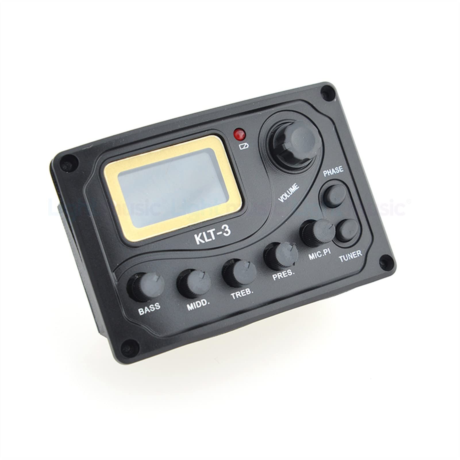 TSTS Pickup per Chitarra Acustica Eq. Basso per Chitarra dell'equalizzatore Eq. Preamplificatore con Accessori per Chitarra Tuner Tuner Micphone Preamplificatore Chitarra Acustica
