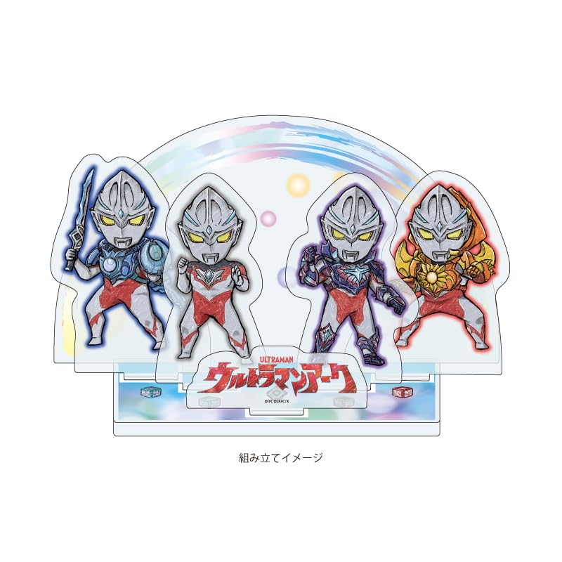 Ultraman Arc 01 Ultraman Arc [Graph Art Illustration] Premium Acrylic Diorama Plate