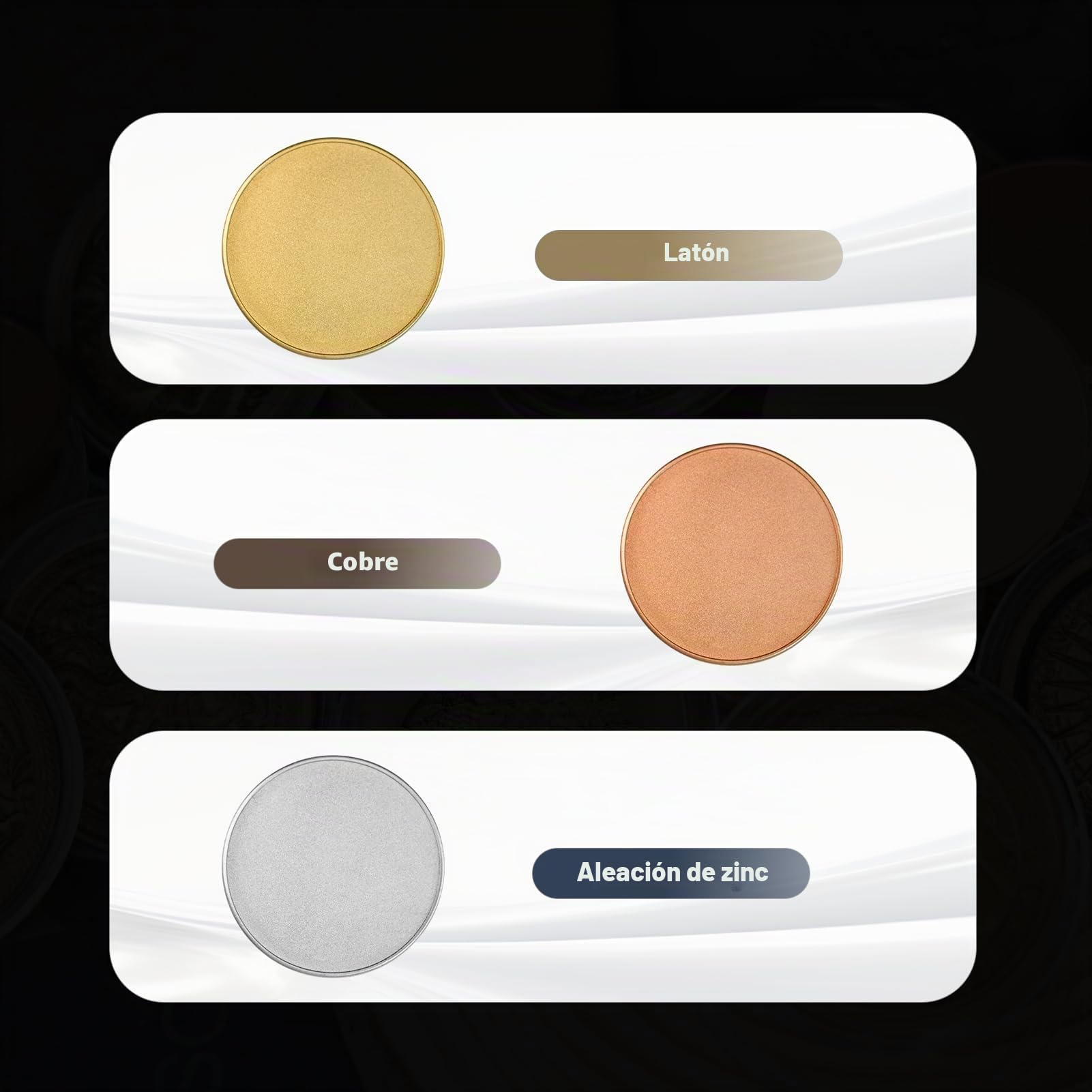 Commarker 20 piezas de monedas de latón en bruto para desafío, monedas de 40 mm con grabado en bruto con borde roscado, monedas, manualidades DIY, grabado, viajes, accesorios, material para máquina de