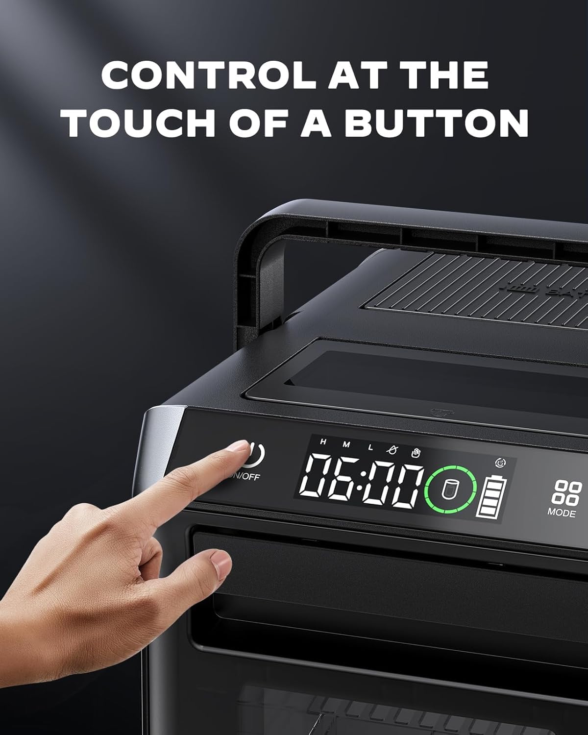 Silonn Battery-Powered Ice Maker With 4-Power, RV Ice Maker Countertop 12v/24v Car Charger 100-240v Ac Solar-Ready, Portable Ice Machine 9 Cubes/6 Mins 22lbs/Day Auto-Clean For Camping RV Home Outdoor on Fridge.com - View 5