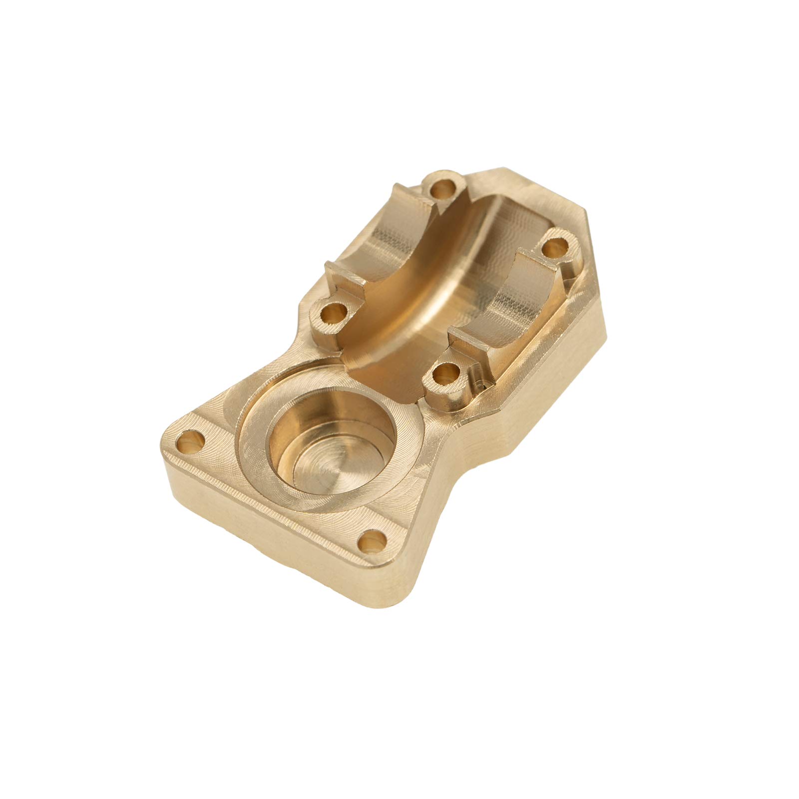 SHEAWA Counterweight Cover Brass Diff Cover for 1/24 Axial SCX24 90081AXI00002 AXI00001 RC Car Modification Parts Accessories - Image 3