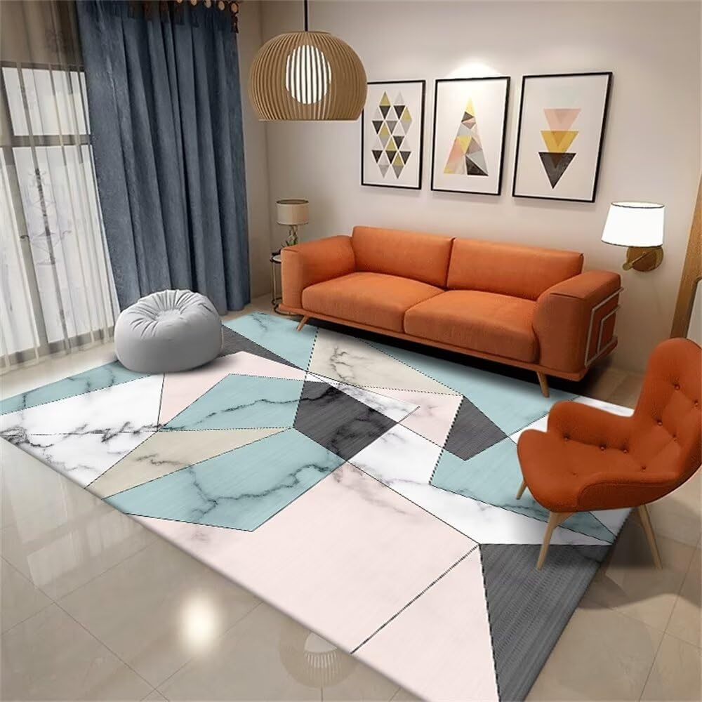 Tapis pas chers 80x150cm rectangulaire résistant et facile à nettoyer pour chambre