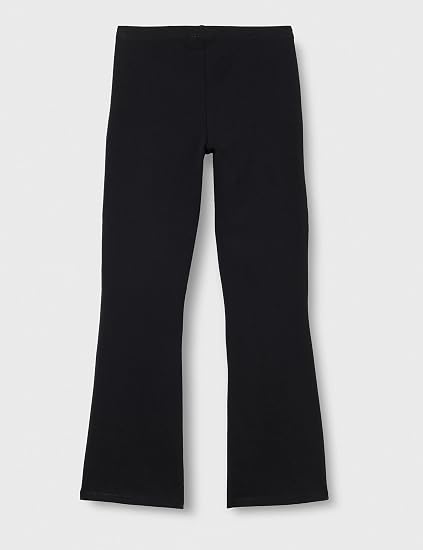 United Colors Of Benetton Leggings Fille Jersey Stretch Flare - Broderie Logo - Confort Et Style