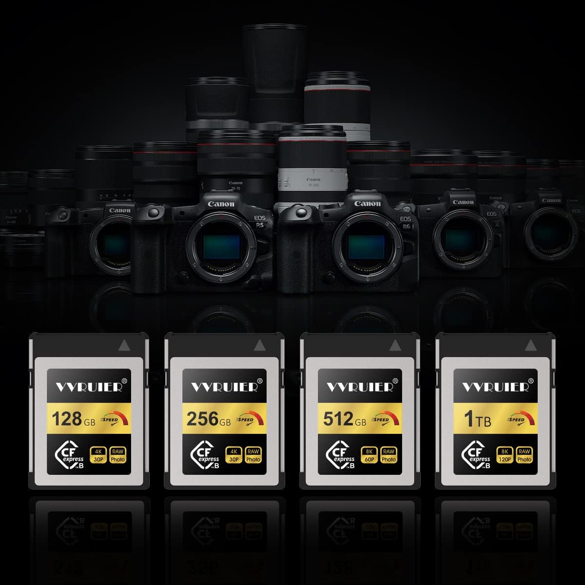 128GB CFexpress Type B Memory Card,Raw 4K Video Barbados Ubuy