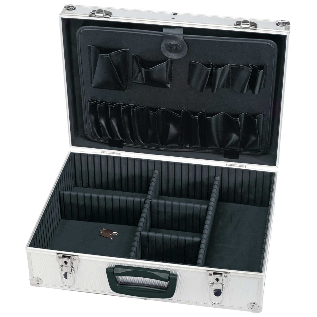 Draper 85743 valigetta rigida in alluminio, argento