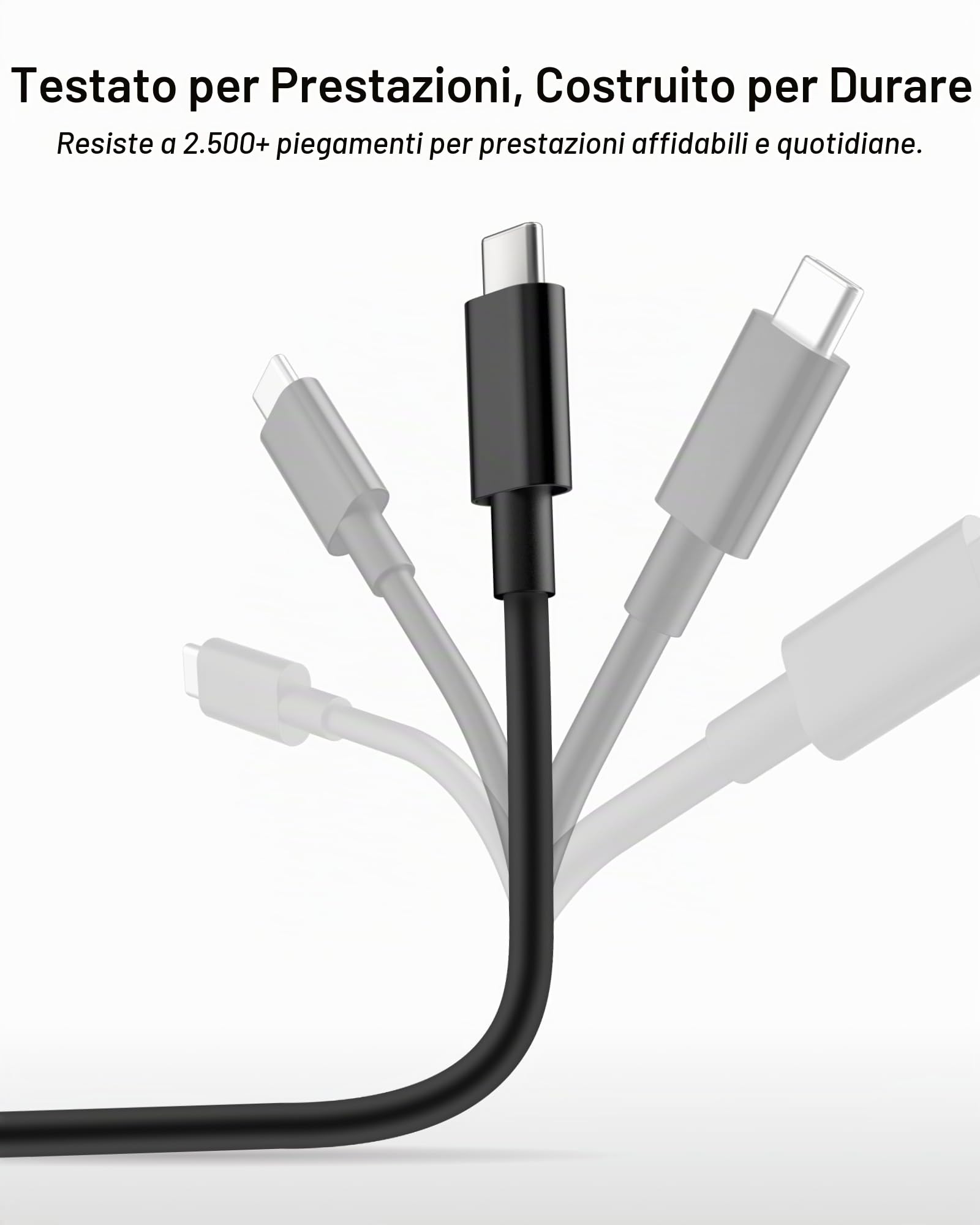 Belkin Cavo da USB-C ad HDMI 2.1 (2 m), supporta gli standard 8K a 60 Hz, 4K a 144 Hz, HDR, HBR3, DSC, HDCP 2.2, per MacBook, iPad Pro e altri dispositivi USB-C