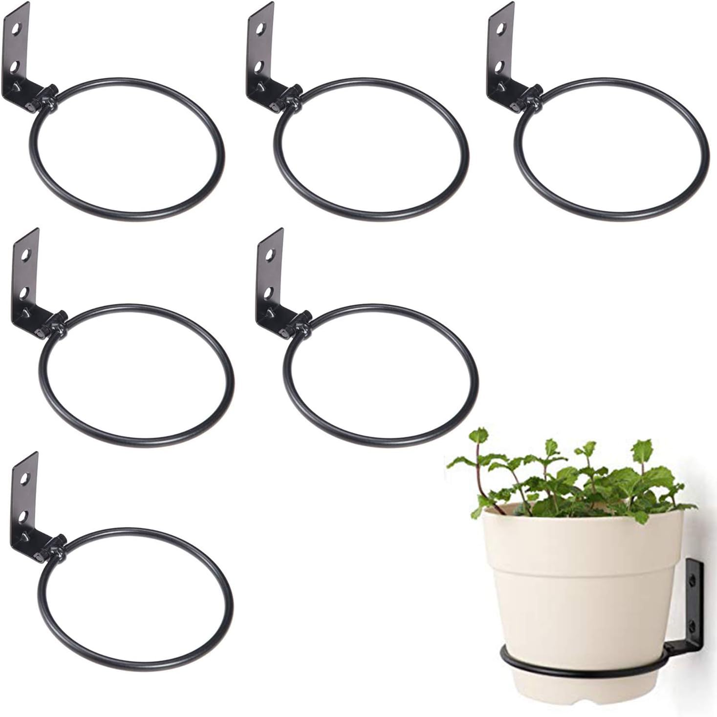 Gardening Plant Containers & Accessories 6 Plant pot holders,hangers