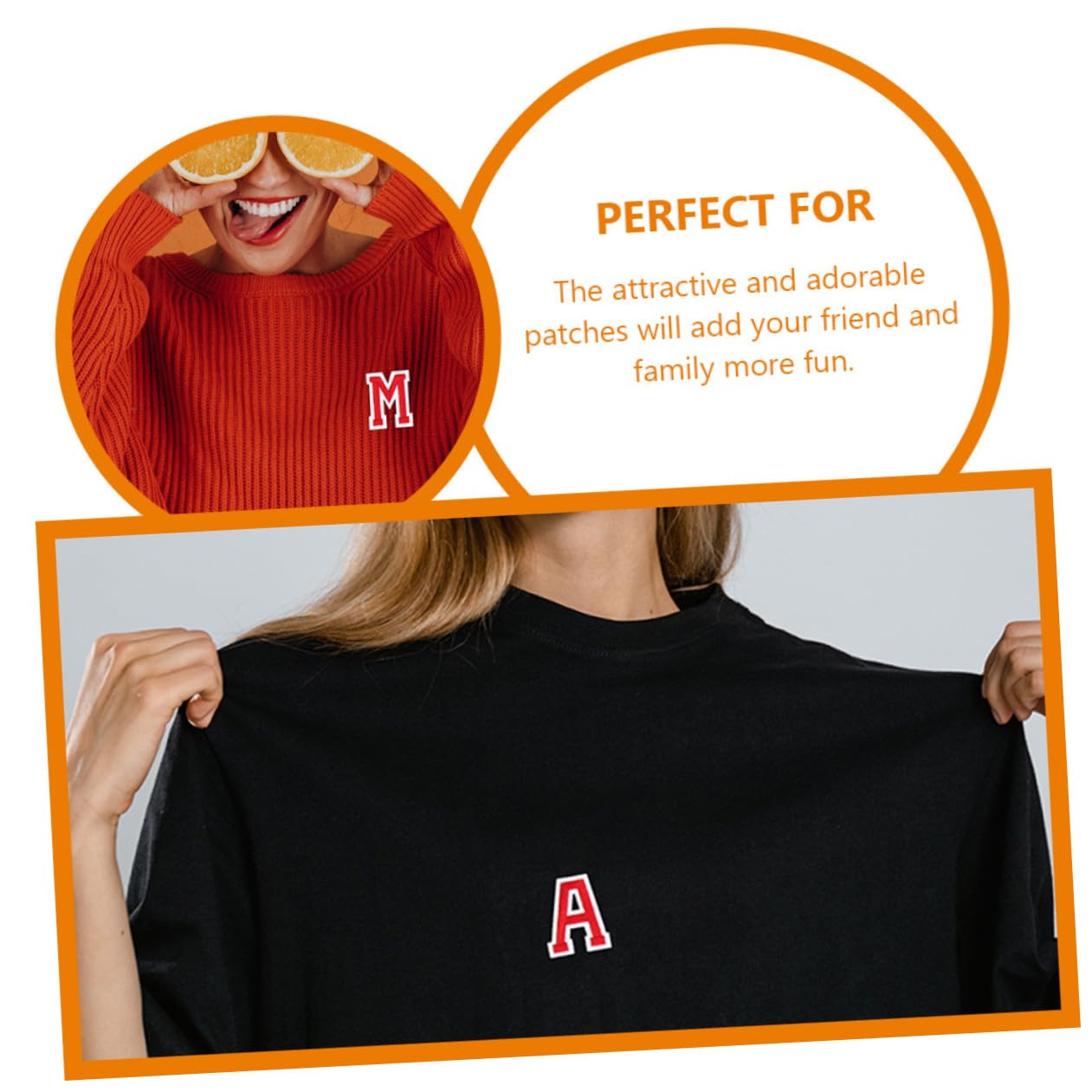 HOMSFOU 4 Set Toppe Termoadesive Per Abbigliamento Patches Ricamo Per Fai Da Te Adesivi Decorativi Per Jeans E Camicie 26 Pezzi * 4
