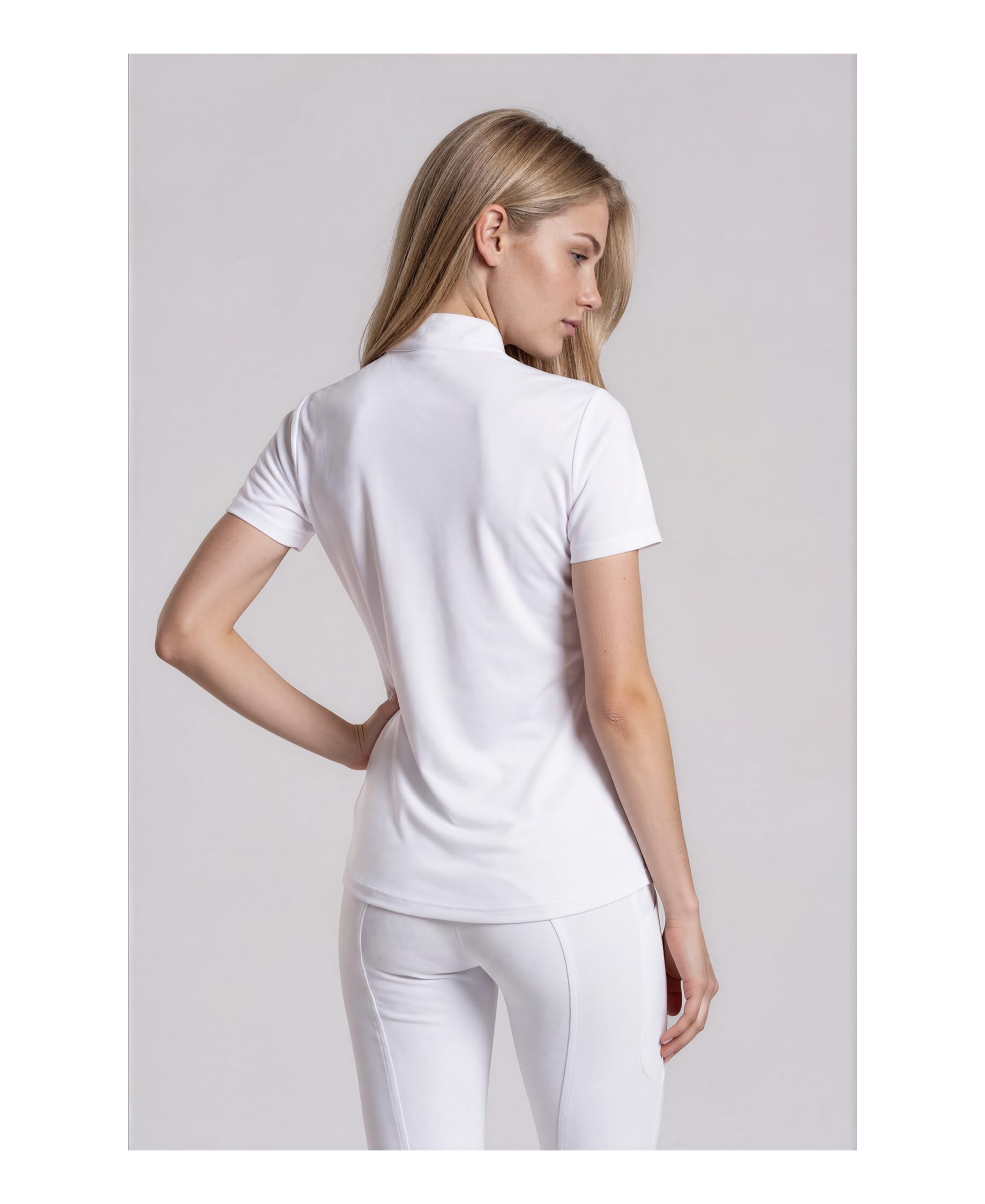 Damen Turniershirt Dakota, funktionales Reitshirt mit atmungsaktivem Material und sportlichem Design, ideal für Turnier und Training