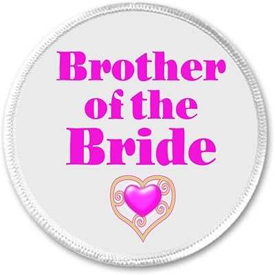 Brother of the Bride Pink Heart 3