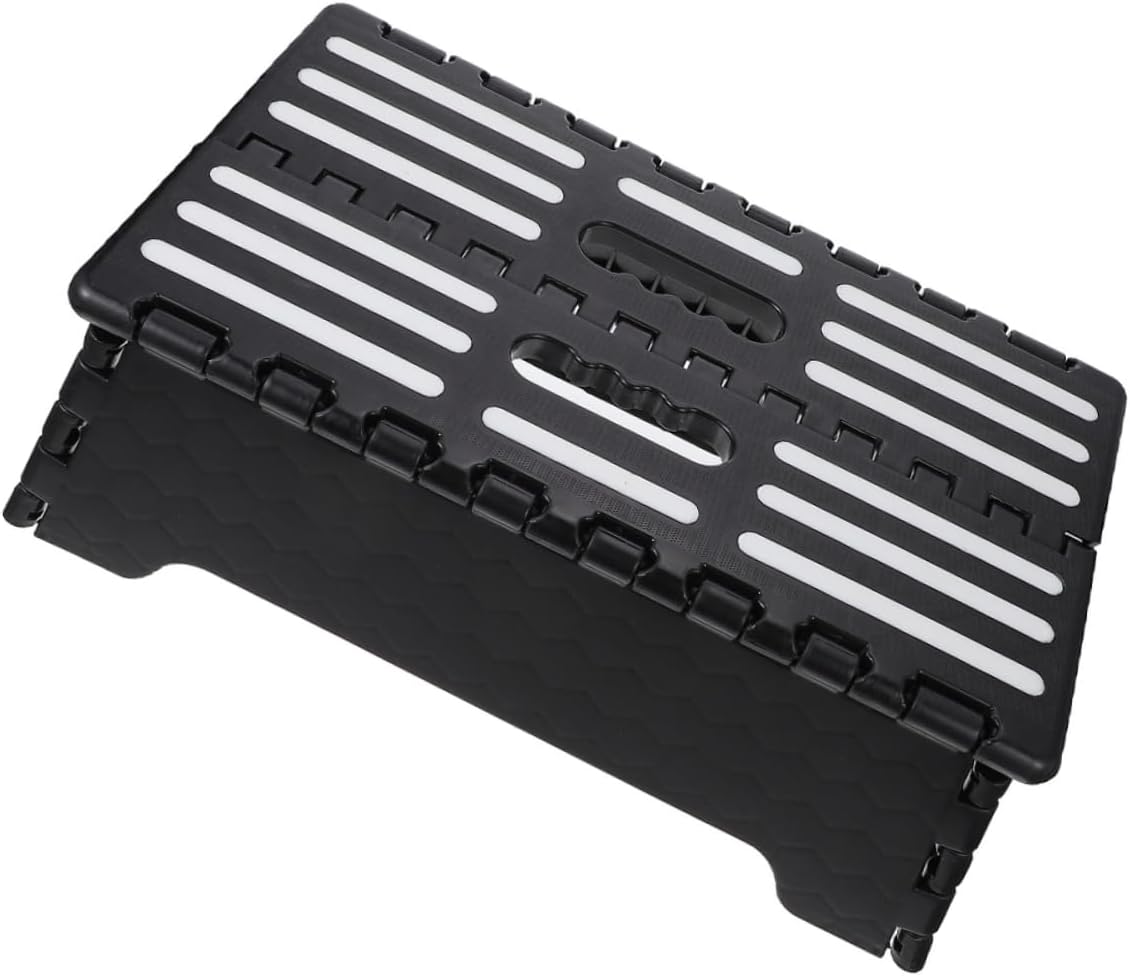 Foldable Lightweight Step Stool for Elderly Slip-Resistant Portable Stool for Home Use Compact Design for Easy Storage and Travel Sturdy Construction