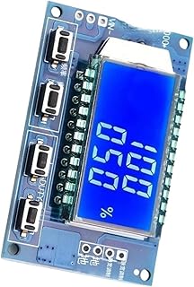 1HZ-150kHzシグナリングジェネレーターモジュール調整可能周波数関数ジェネレーターデューティサイクルLCDディスプレイ調整可能周波数PWMモジュールLCDディスプレイ