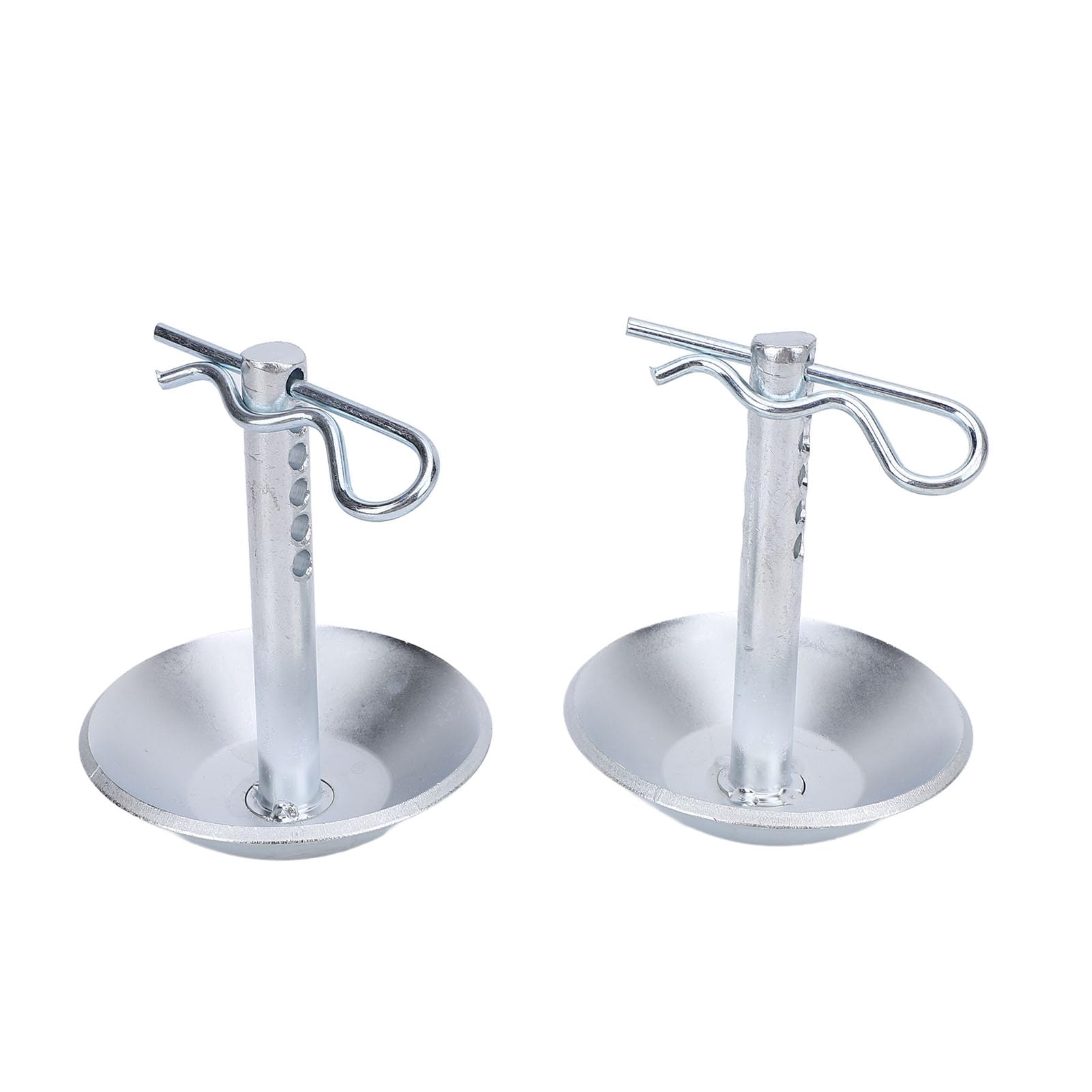 Metal Impact Snow Plow Shoes, Heavy Duty High Strength Material Adjustable Snow Plow Skid Shoes for Polaris RZR ACE (Without Gasket)