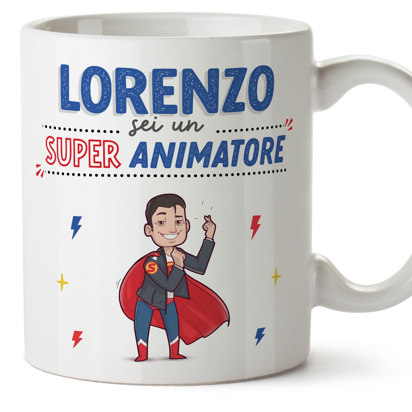 Mugffins Tazza Personalizzata in ceramica per MAMMA/MADRE 11 oz / 350 ml - In catalano - Millor del Món - Idea regalo per compleanno, anniversario, natale