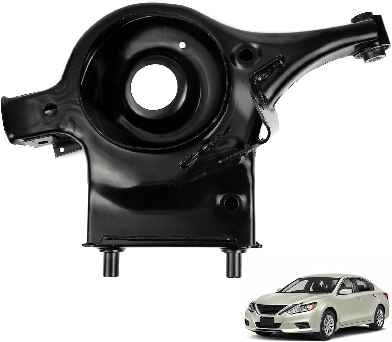 Rear Right Passenger Side Lower Suspension Control Arm Compatible with Nissan Altima 2013-2018 And Maxima 2016-2021 Replacement For 551B0-3TA0D