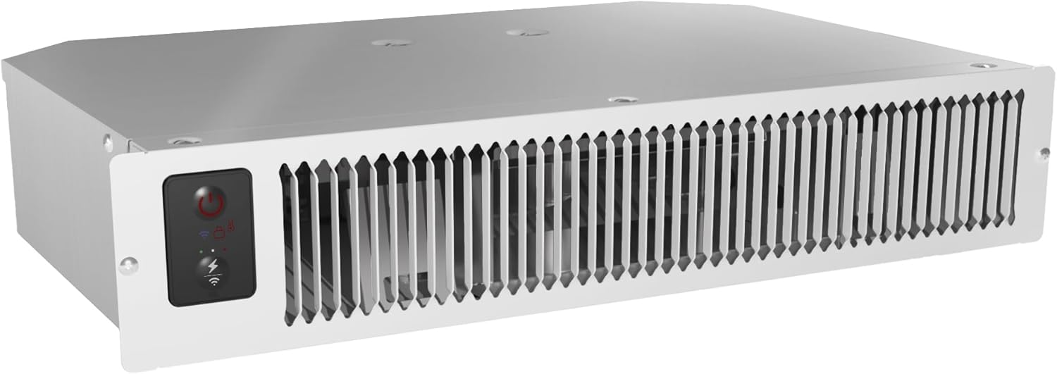 Heat Storm 1500 Watt Electric Kick Space Heater with Wi-Fi