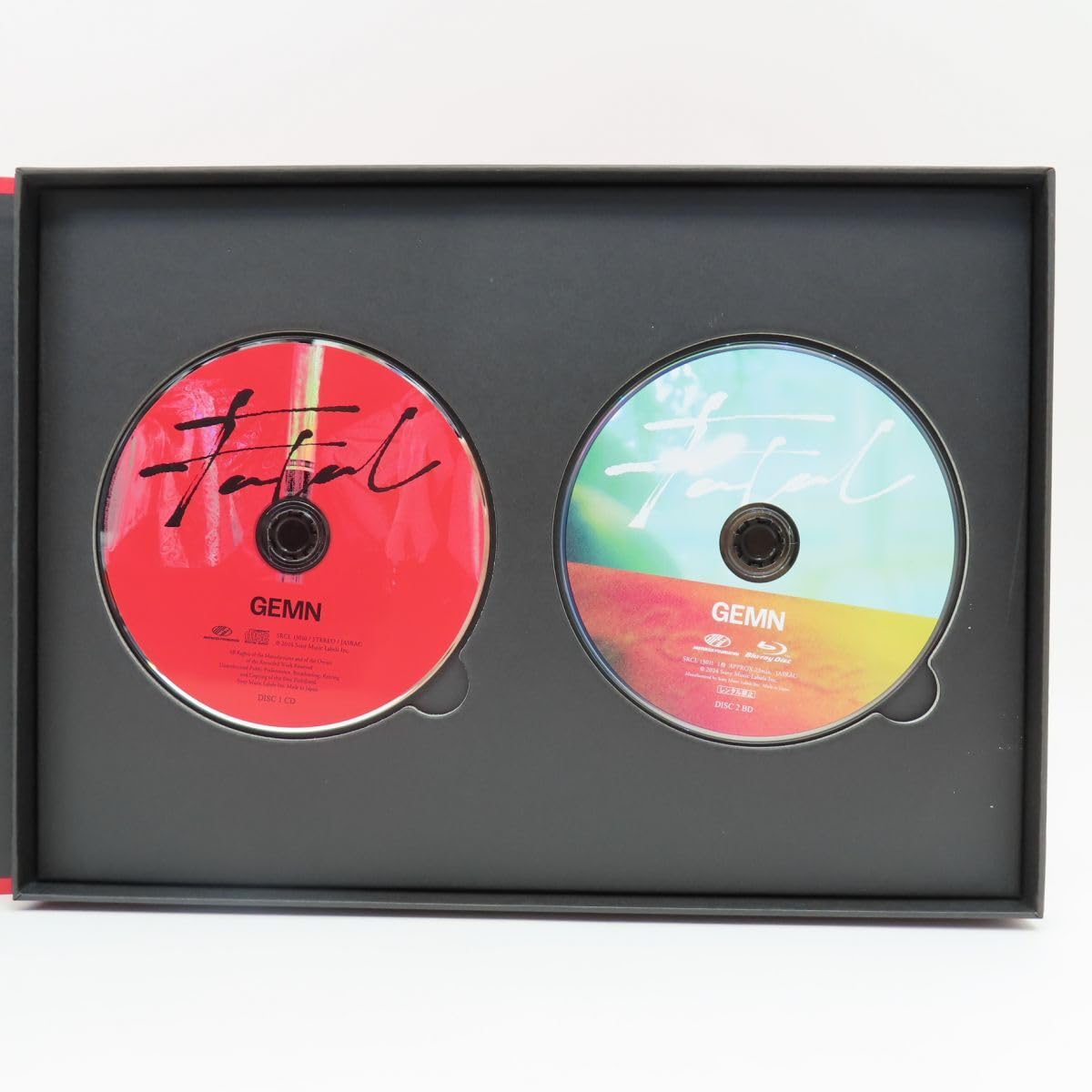 Amazon.co.jp: 025s CD+Blu-ray GEMN ファタール 完全生産限定盤