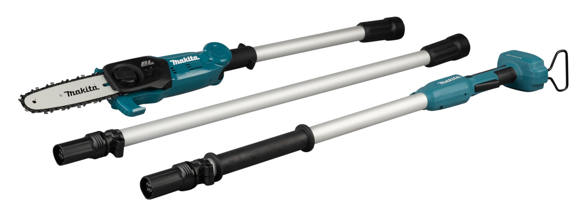 Makita DUA200Z 18V Li-ion LXT - Sierra de poste sin escobillas de 200 mm, baterías y cargador no incluidos