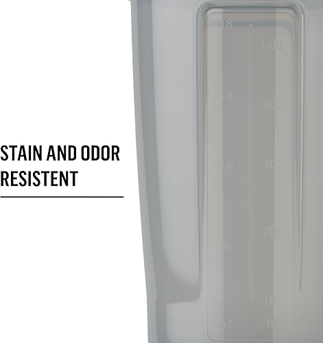 Miniatura 3 de BlenderBottle Shaker Bottle Pro Series perfecta para batidos de proteínas y antes del entrenamiento, 24 onzas, coral a todo color