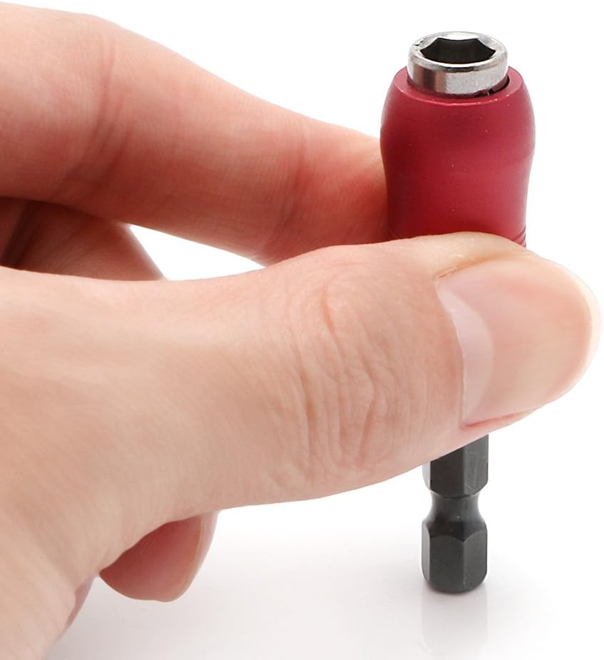 1 Pc 60mm 1/4 Inch Shank Quick Release Screwdriver Bit Holder Extension