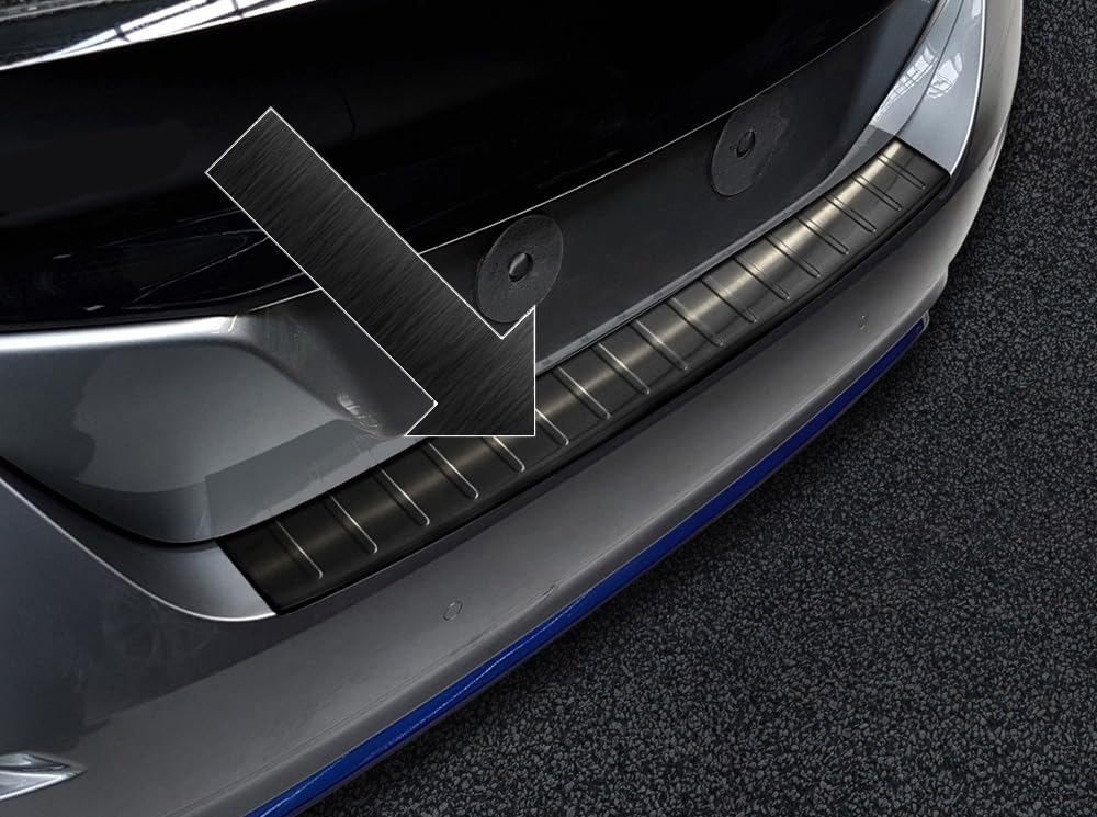 teileplus24 L563 Protezione Paraurti Acciaio inox per VW Tiguan 2 2016