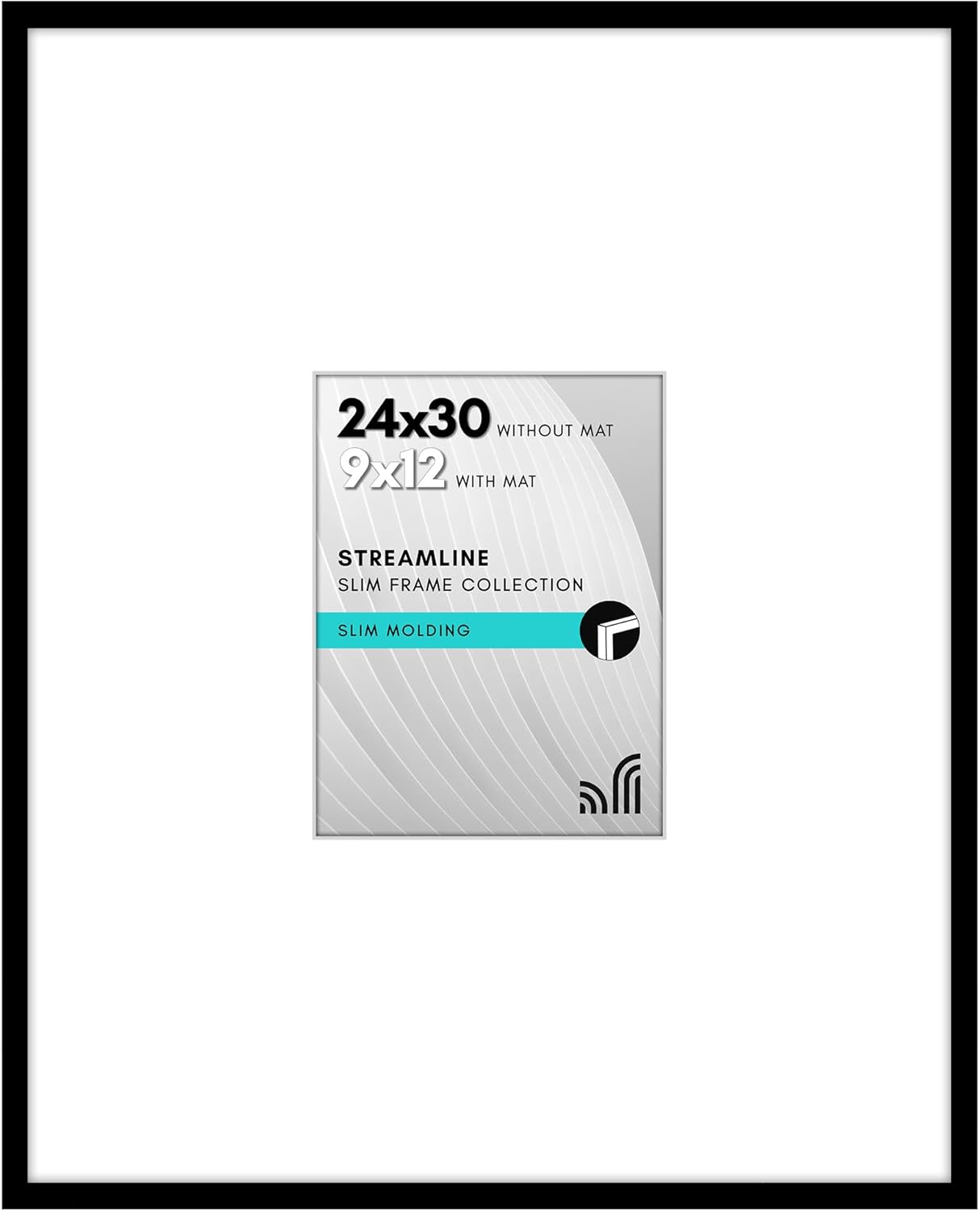 Ten.Qラジオ.ビルボード額装 アメグラのジョージペティ画 額縁 笑門来