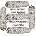 SAGE SMUDGE Sticks, 10 White Sage Bundles Bulk Refill & Shaman Smudge Kit Storage Bag! California White Sage Smudging Sticks, Organic Freshly Dried Incense Sage Stick Set, Sustainable! (10, Large Bag)