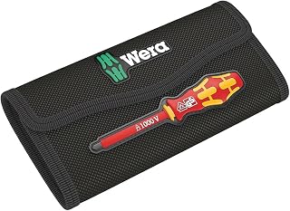 Wera 05671388001 Beutel leer Kraftform Kompakt für 18 Stück, Schwarz, 180 x 110 mm