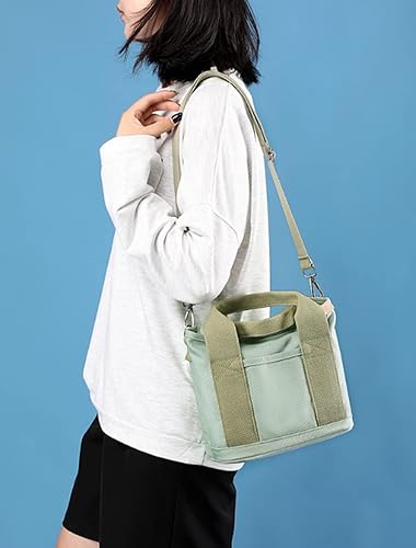 Miniatura 8 de Bolso de mano para mujer, bolso Hobo de lona, mini bolso de mano, bolso cruzado, bolsa de viaje, bolsa de hombro 2023