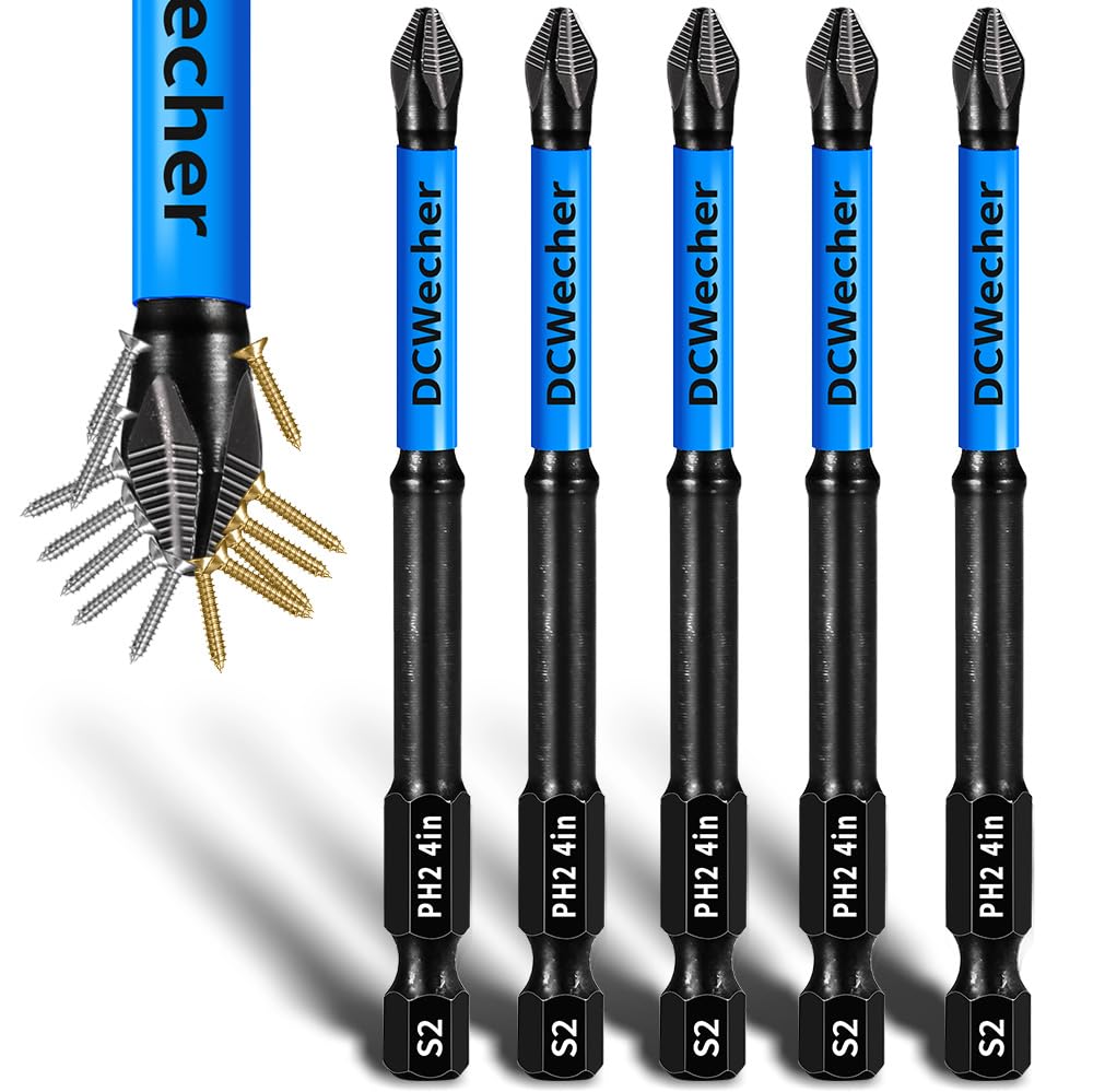 DCWecher 12-Piece Phillips Bit Set - Magnetic -8
