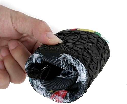 Miniatura 5 de Zapatos de agua para niños, mujeres y hombres sensación de pies descalzos, de secado rápido, calcetines acuáticos para playa, actividades al aire
