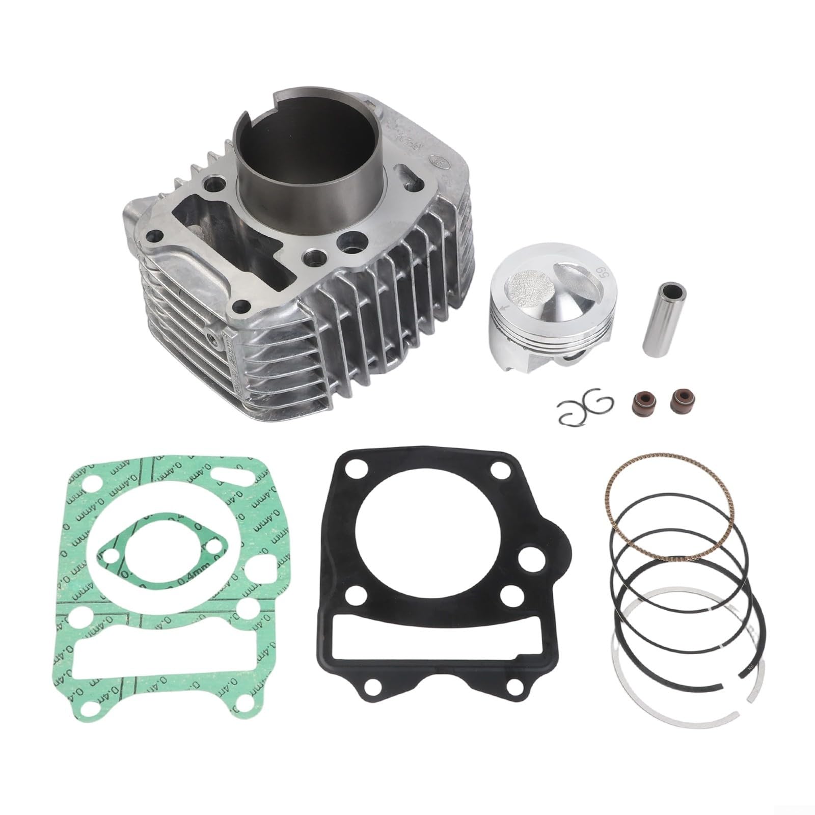 Cilindro della manica del motore della lega per i progetti di servizio e restauro del motore del motociclo di HONDA Wave125