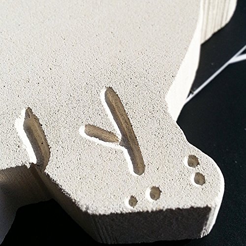 Coniglietto Fatto a Mano in Pietra con Frammenti