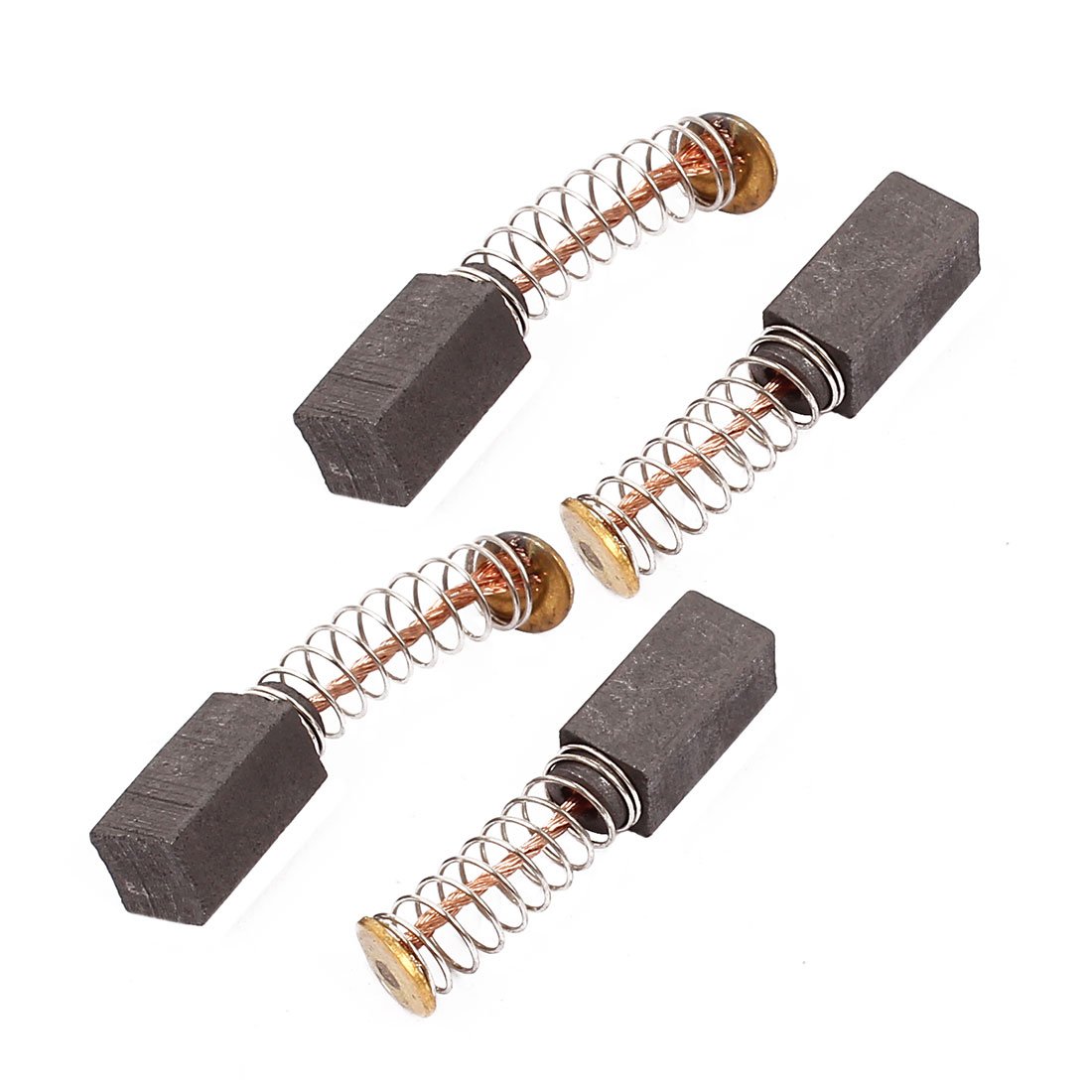 uxcellsourcingmap 2 Pairs Carbon Brushes Power Tool 10 x 5 x 5mm for Generic Electric Motor