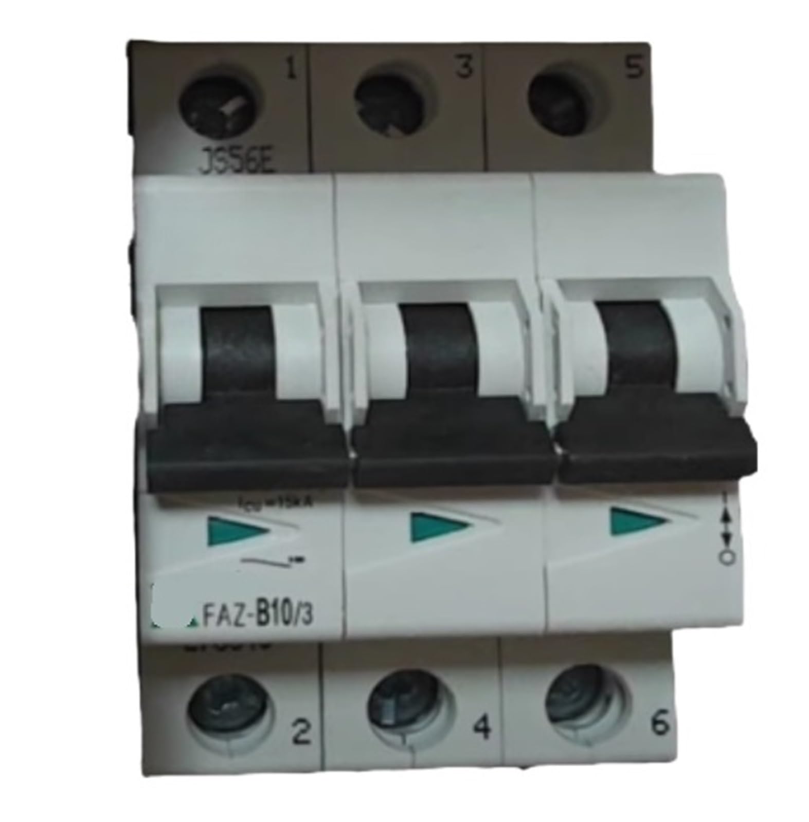 Disjoncteur FAZ-B10/3 modulaire magnétothermique 3 pôles pour rail DIN standard
