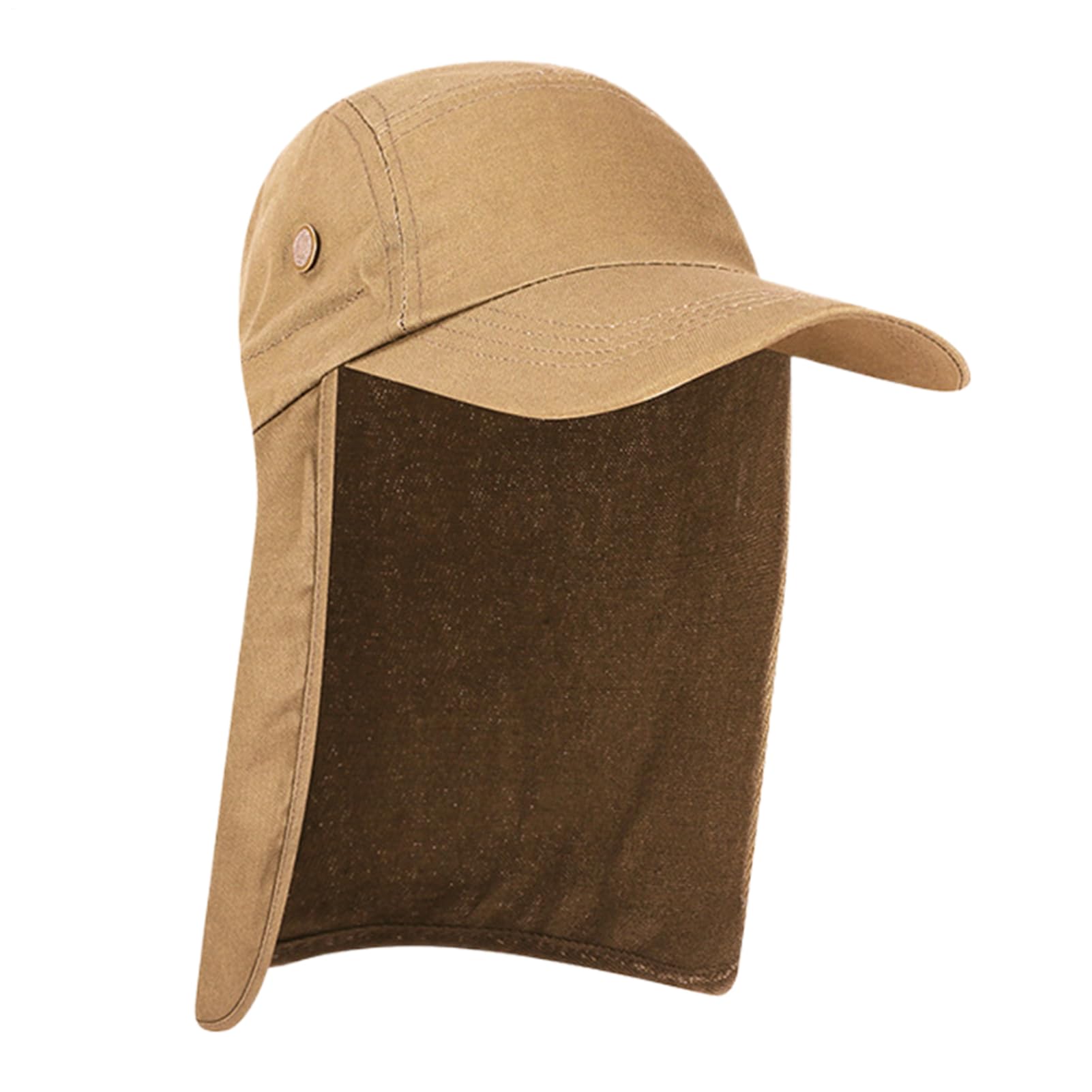 Sombrero de sol, gorra de malla, protección UV de 14.17 pulgadas con capa, diseño ligero de ajuste ajustable, gorras de cuello para pesca, viajes, golf, senderismo, ciclismo
