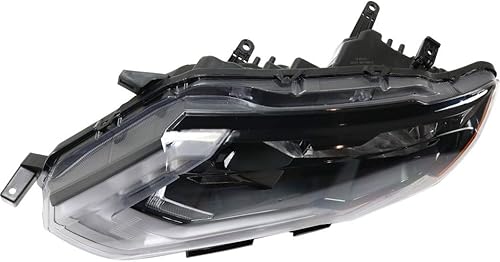 Miniatura 6 de Para el conjunto de faros delanteros Nissan Rogue 2017 2018 2019 para el lado del conductor y del pasajero, halógeno  NI2502254 + NI2503254