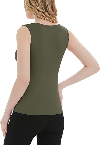 Nursing Tank Tops for Breastfeeding Sleeveless Breastfeeding Shirts Henley Summer Nursing Clothes