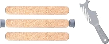 ROLLINGDOG 18 Inch Paint Roller Covers with Paint Brush/Roller Cleaner Tool