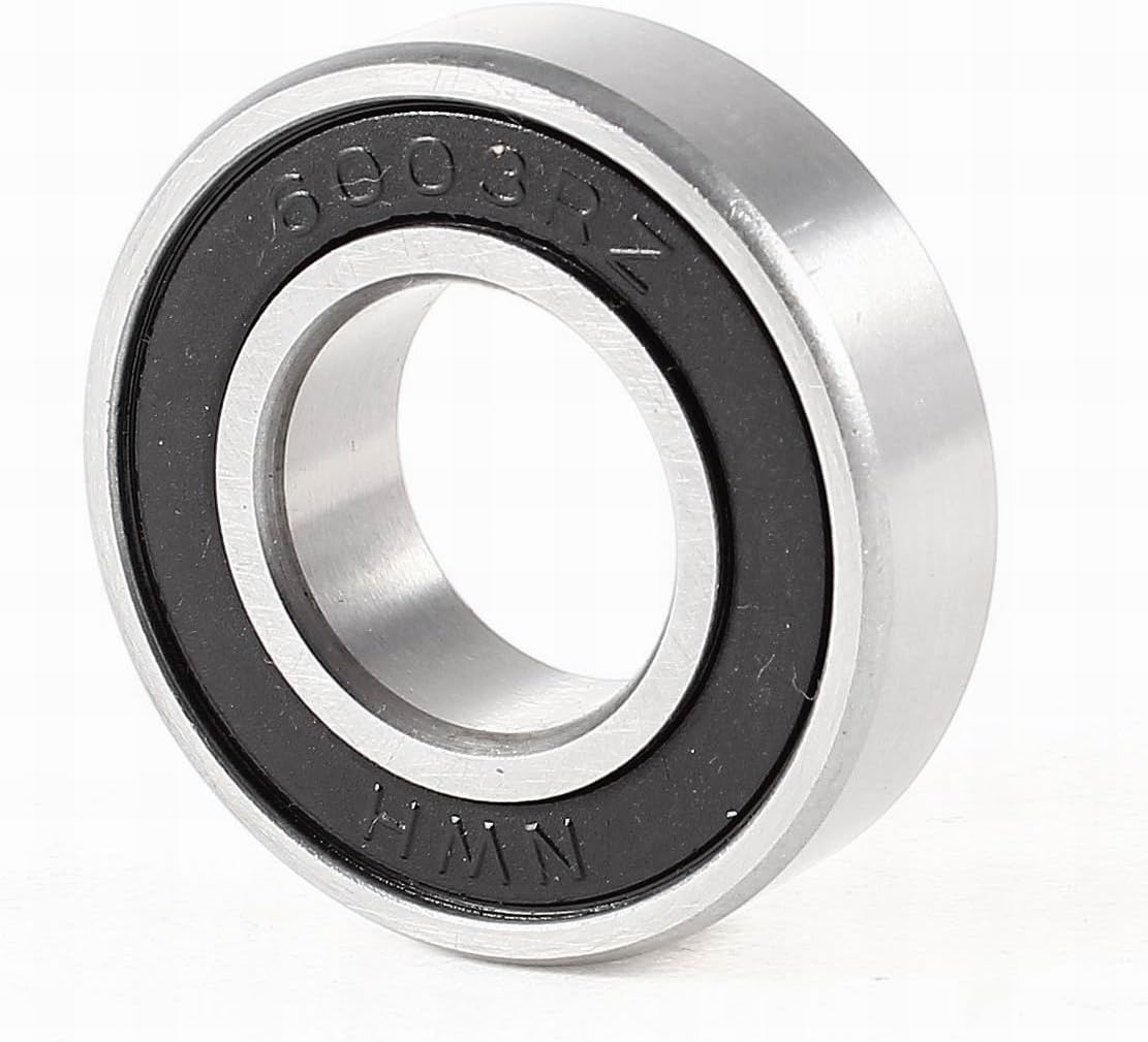 Ucland Replacement 6003RZ Roller-Skating Deep Groove Ball Bearing 35x17x10mm, 0.67 Carbon Steel/Rubber
