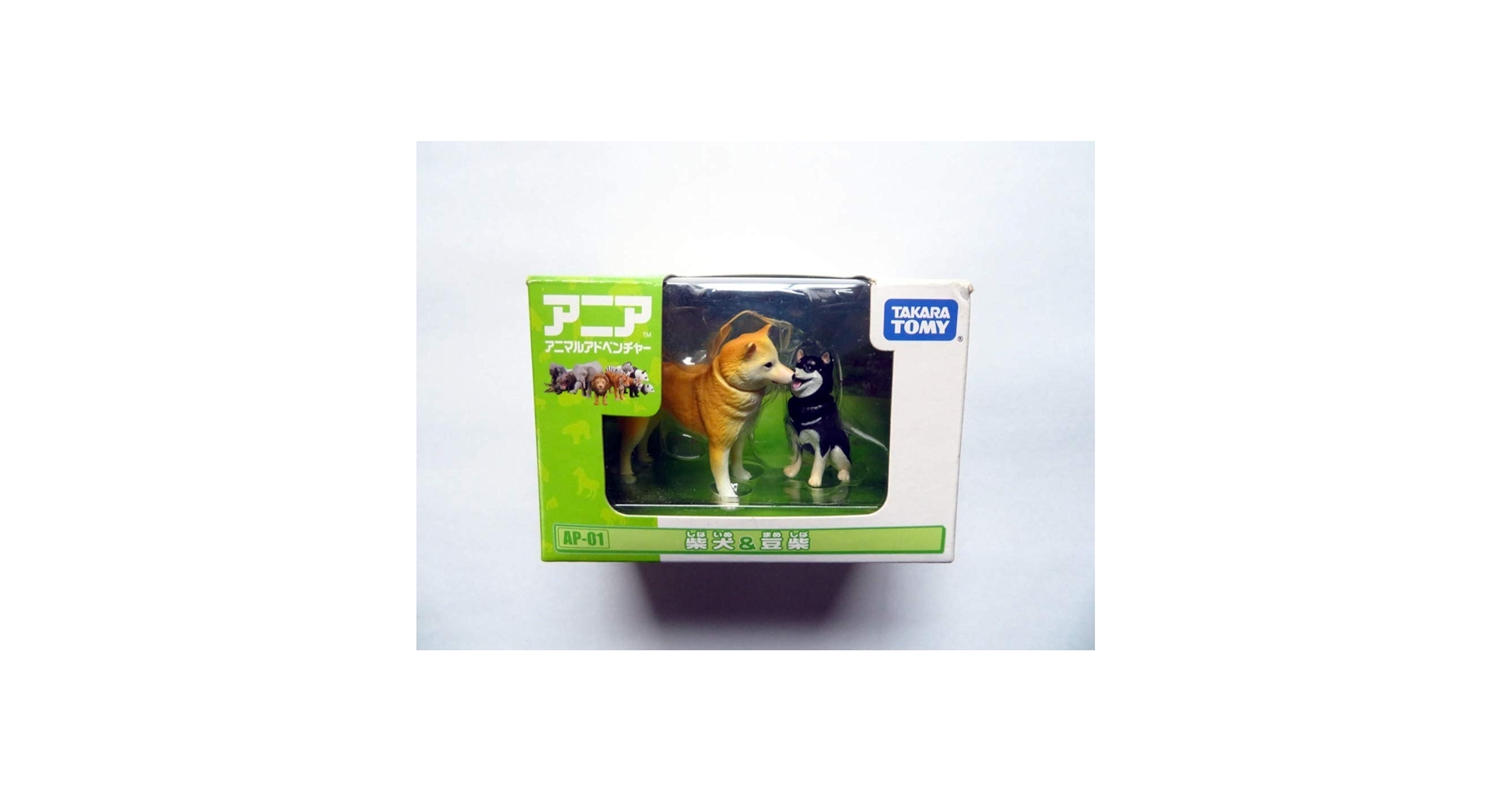タカラトミー アニア AP-01 柴犬＆豆柴 新品 Amazon | アニア AP-01 柴犬＆豆柴 フィギュア ミニチュア