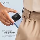 Lifelong Electronics 20000mAh 22.5W Fast Charging Power Bank | 3 Inputs (1 Built-in USB A Cable + 1 C + 1 Lightning Port) & 6 Outputs (3 Built-in Cables + 1 C + 2 A Port) | Small Pocket Size Powerbank gallery image