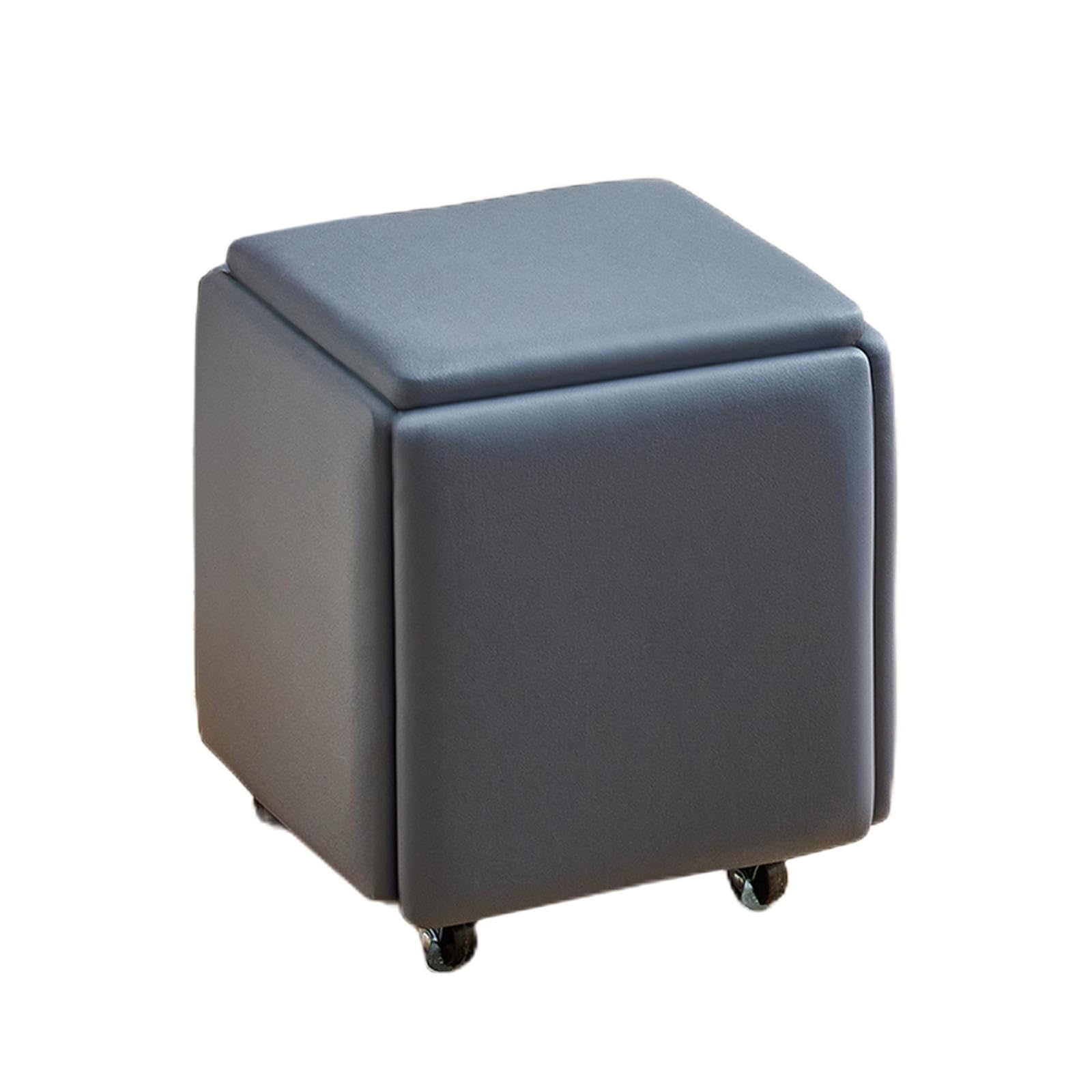 Tabourets empilables et pouf gigon : mobilier gain de place salon et chambre