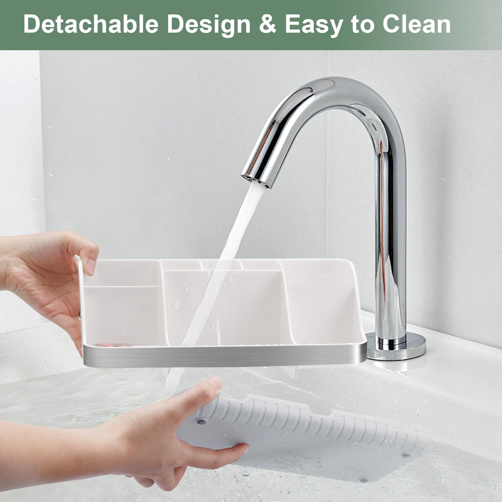 PARKMANI Toothbrush Holder for Bathroom Organizer Storage Electric Toothbrush and Toothpaste Holders - Image 4