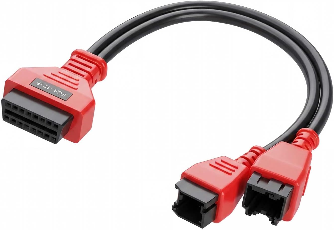 FCA 12+8 Cable Adapter for Chrysler 12+8 Programming Cable Connector, Autel OBD2 Adapter Security Bypass Cable for Autel Maxisys MS905 MS906 MS906BT MS906S MS908 MS908S Pro