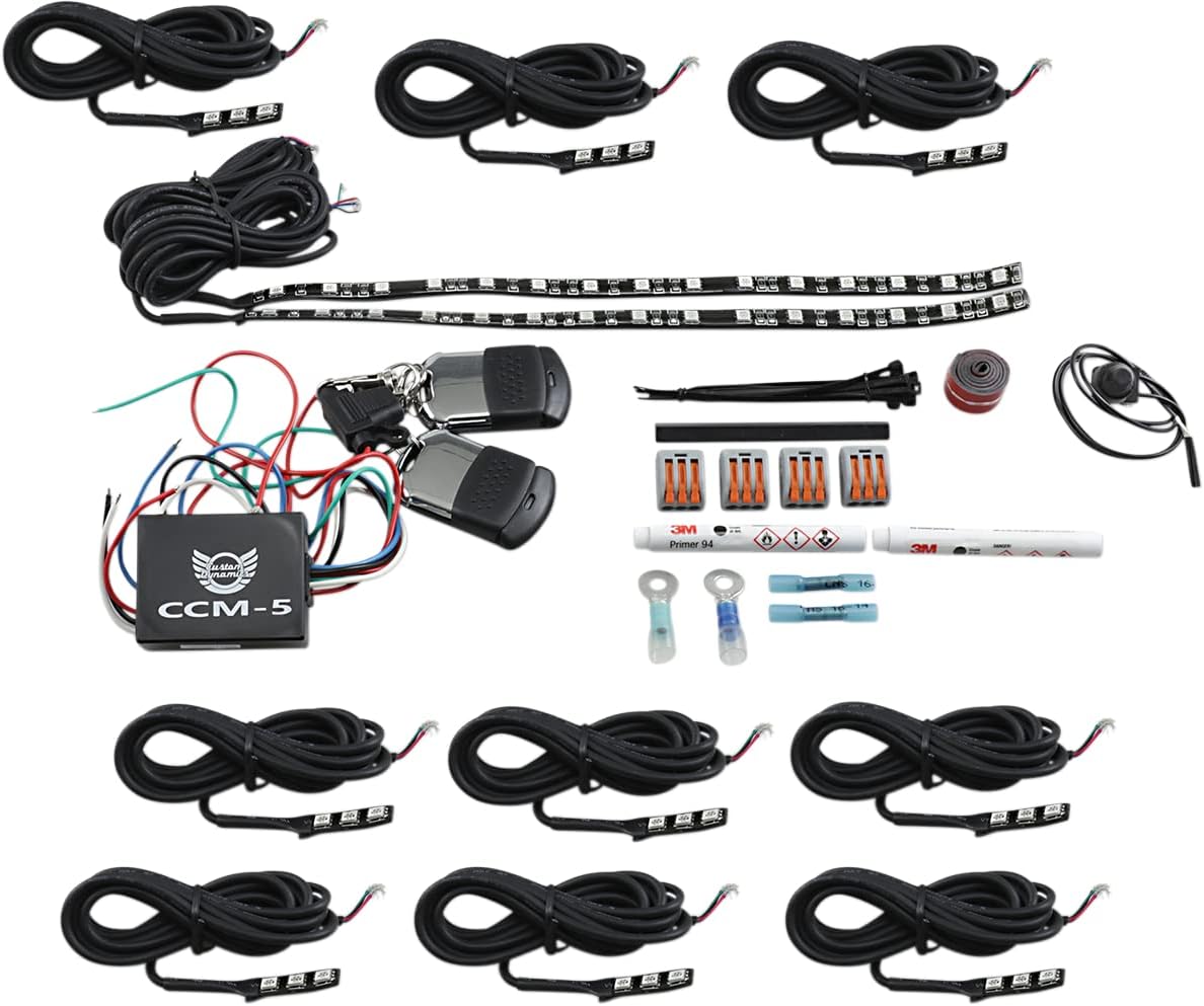 Custom Dynamics Magical Wizard Full Lighted Engine Kit with Standard Color Command 5 Remote Control